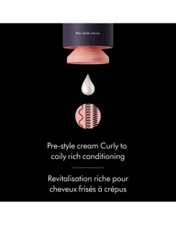 Dyson Chitosan™ Pre-Style Cream, Curly to Coily, Rich Conditioning - The Refill