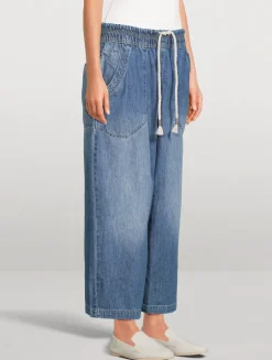 Easy Peasy Wide-Leg Jeans