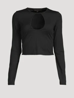 Echauffe Keyhole Top