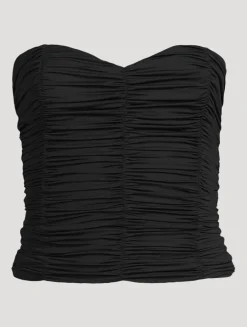 Echauffe Ruched Bustier Top