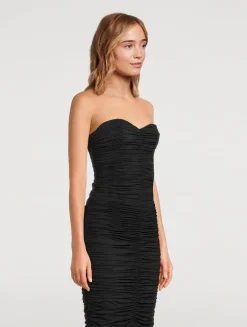 Echauffe Ruched Bustier Top