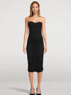 Echauffe Ruched Bustier Top