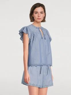 Effie Embroidered Blouse