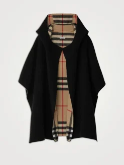 Ekd Cashmere Hooded Cape