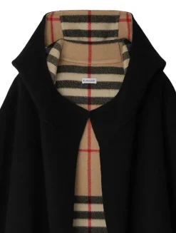Ekd Cashmere Hooded Cape