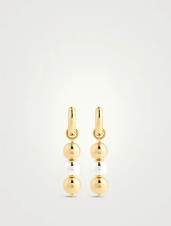 Electrum Drop Earrings