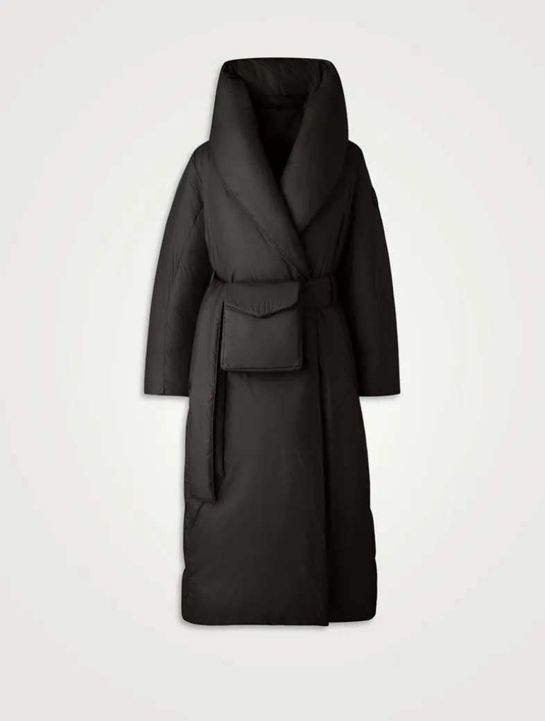 Elie Down Blanket Coat