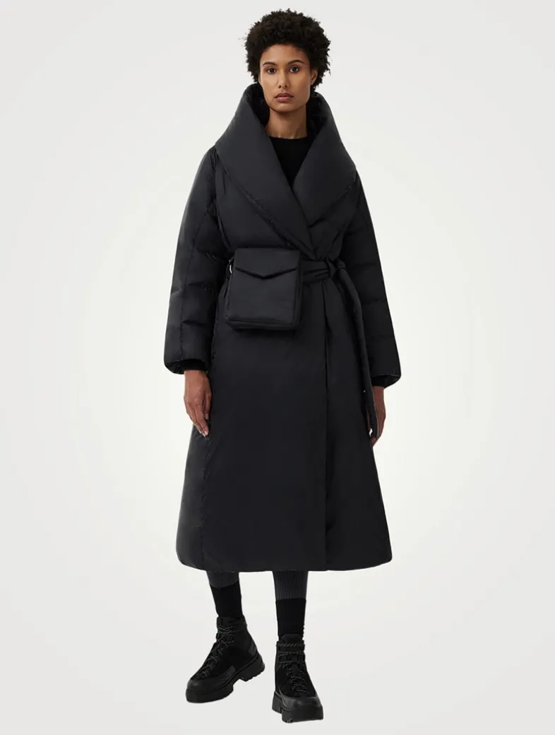 Elie Down Blanket Coat