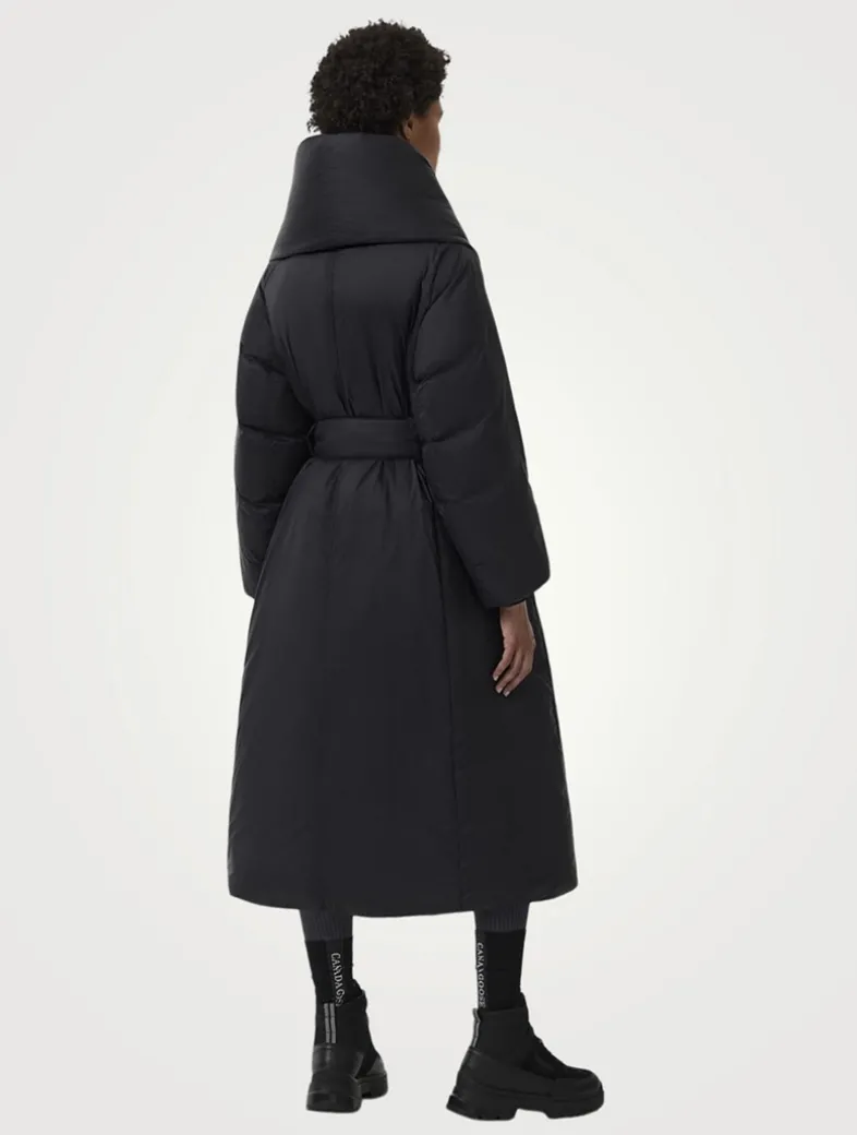 Elie Down Blanket Coat