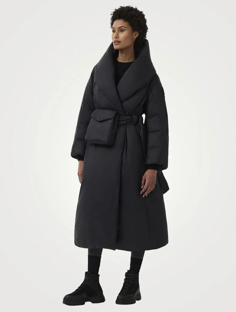 Elie Down Blanket Coat