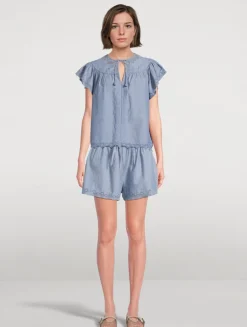 Elowen Embroidered Shorts