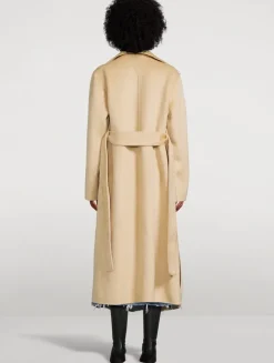 Elsa Belted Wool Cashmere Coat