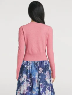 Embellished Cropped Cardigan