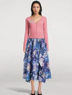 Embellished Cropped Cardigan