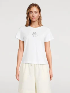 Embroidered Heart Logo T-Shirt