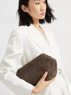 Embroidery Pouch Bag