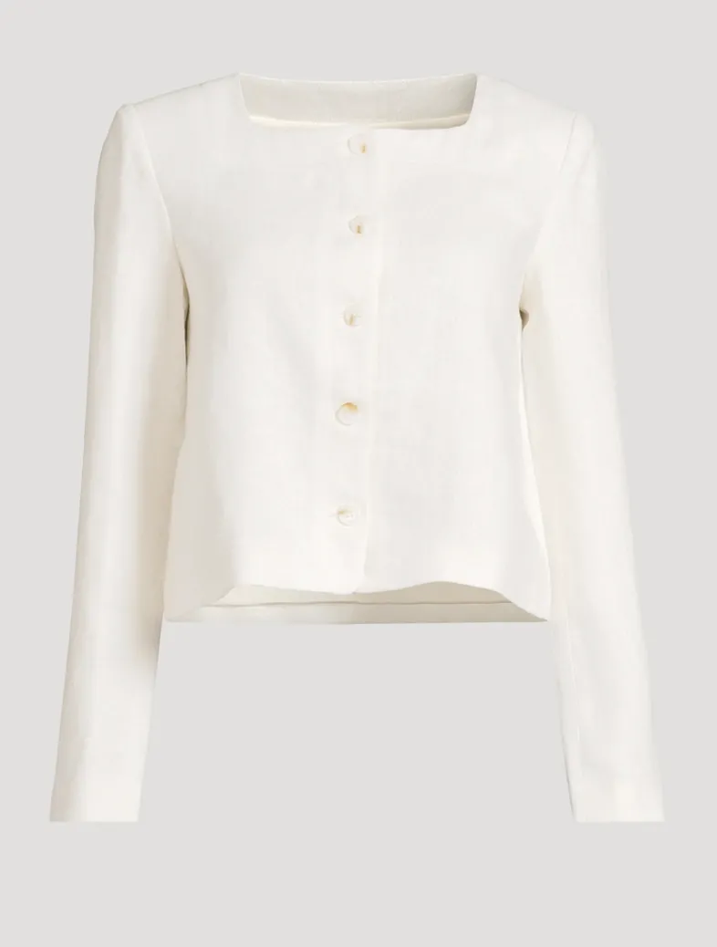 Emma Linen Jacket