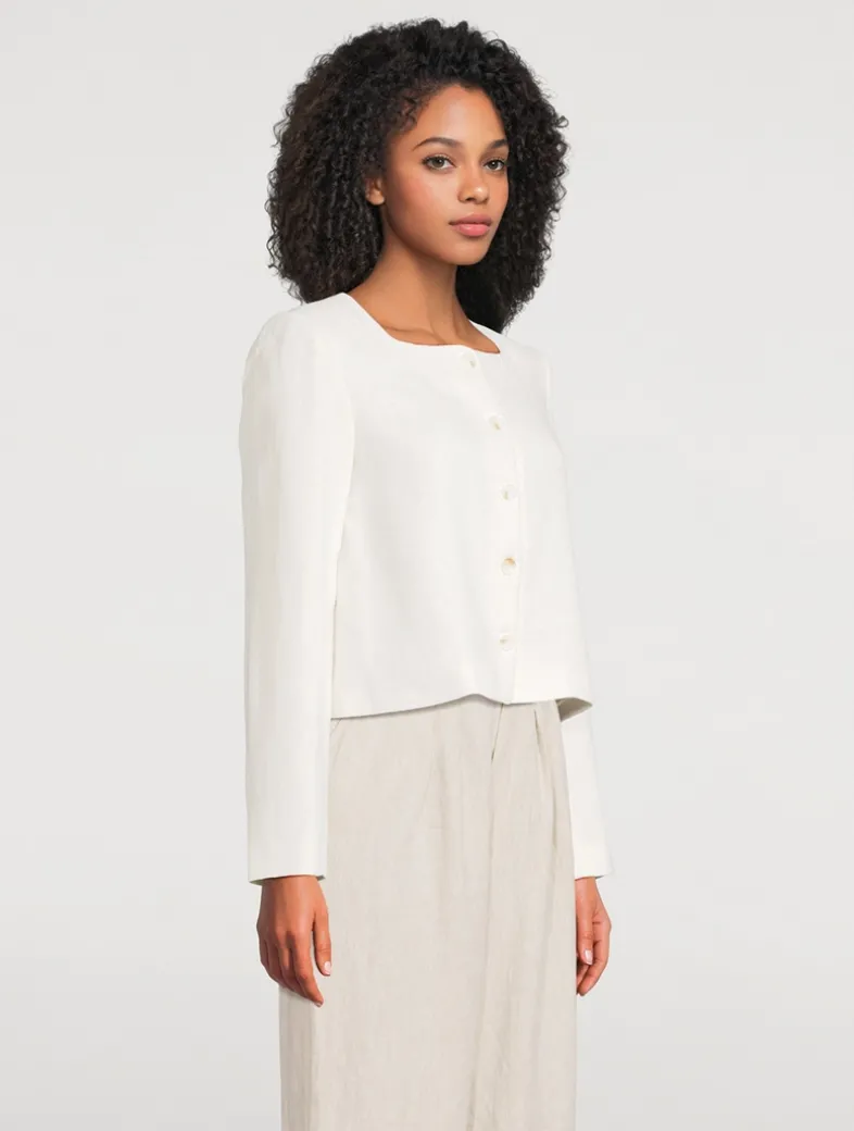Emma Linen Jacket