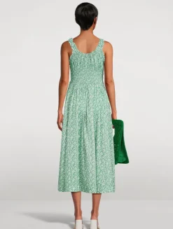 Emmerata Midi Dress In Floral Print