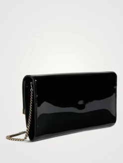 Emmie Patent Leather Clutch