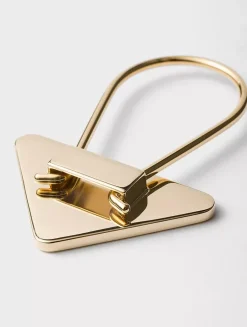 Enameled Metal Key Ring