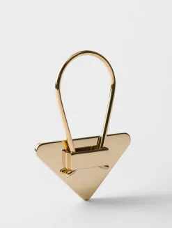 Enameled Metal Key Ring