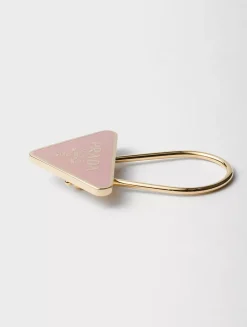 Enameled Metal Key Ring