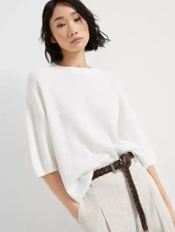 English Rib Knit Sweater