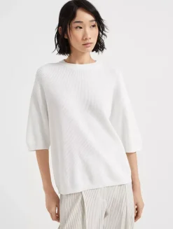 English Rib Knit Sweater