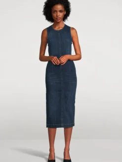 Esme Denim Midi Dress