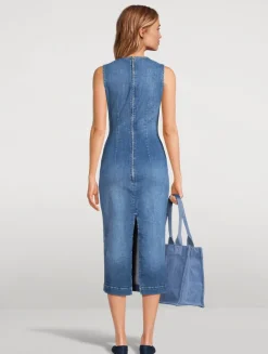 Esme Denim Midi Dress