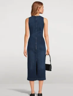 Esme Denim Midi Dress
