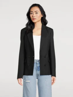 Evalyn Double-Breasted Blazer