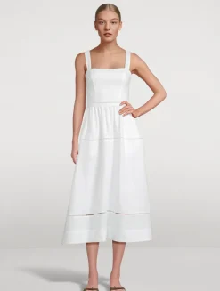 Everett Linen Midi Dress