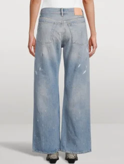 2021F Wide-Leg Jeans