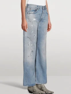 2021F Wide-Leg Jeans
