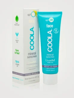 Face SPF 30 Mineral Sunscreen – Unscented Matte Tint