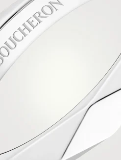 Facette Platinum Wedding Band