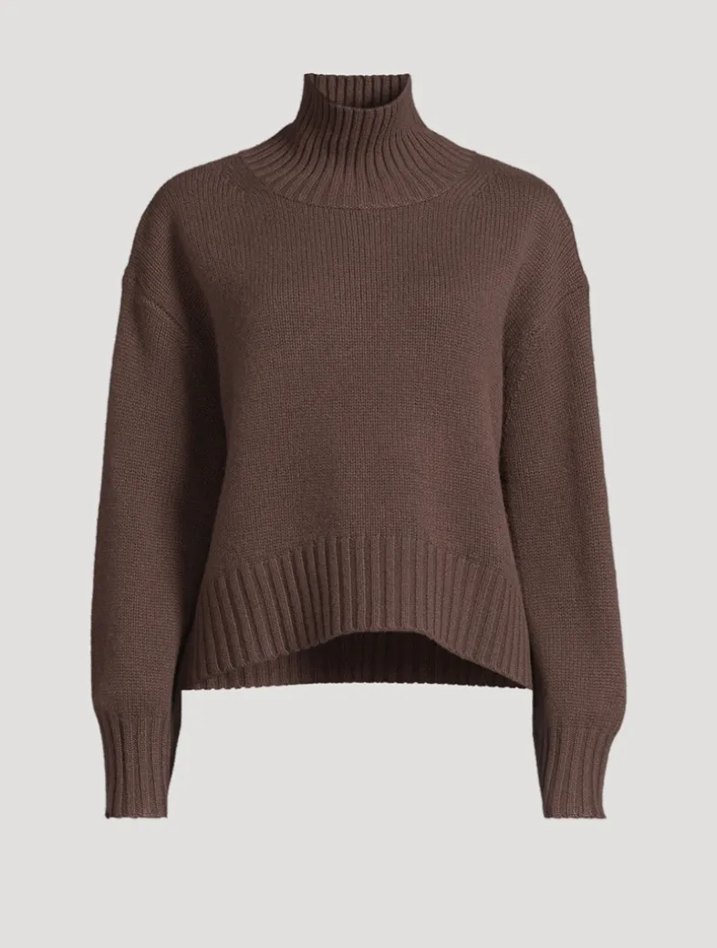 Fair Trade Cashmere Chunky Turtleneck Sweater