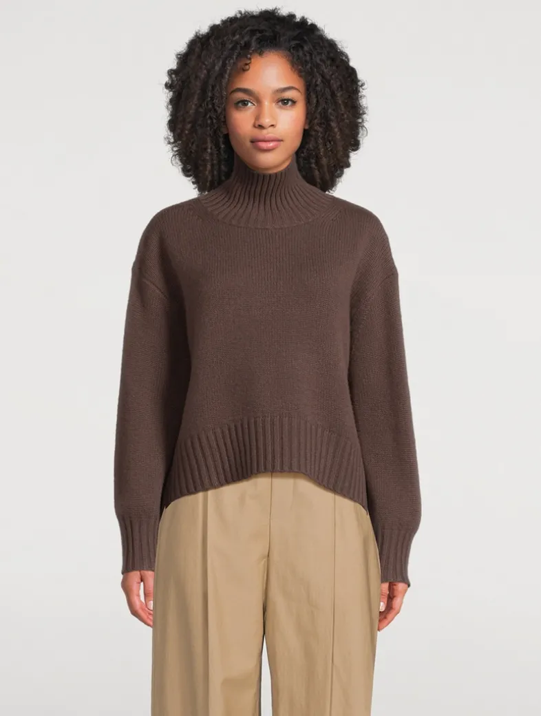 Fair Trade Cashmere Chunky Turtleneck Sweater