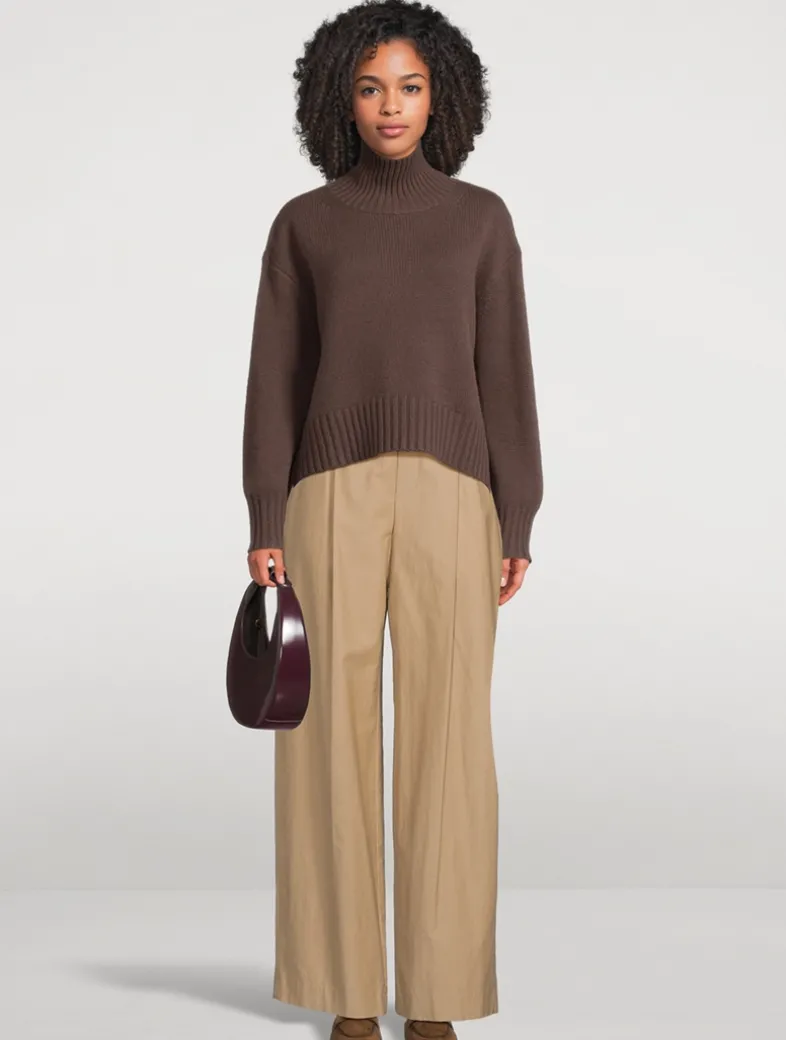 Fair Trade Cashmere Chunky Turtleneck Sweater