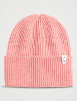 Fair Trade Cashmere Ribbed Toque