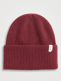 Fair Trade Cashmere Ribbed Toque