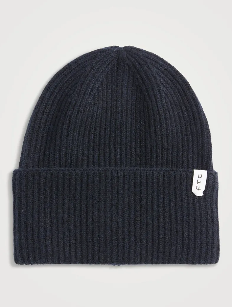 Fair Trade Cashmere Ribbed Toque