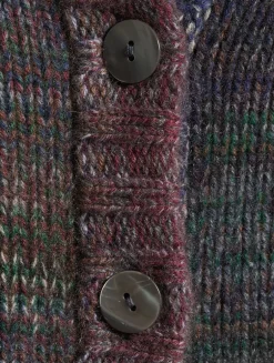 Fair Trade Cashmere UpKnit Multicolour Cardigan