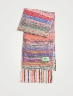 Fair Trade Cashmere UpKnit Multicolour Scarf