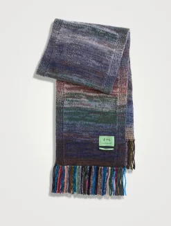 Fair Trade Cashmere UpKnit Multicolour Scarf