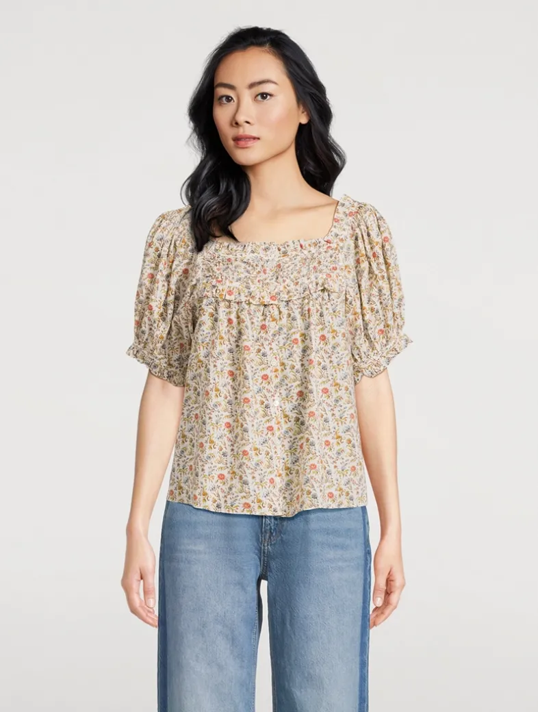 Farley Blouse In Floral Print