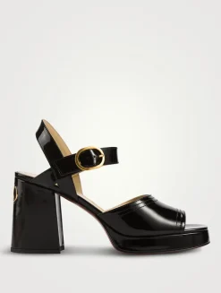 Fawcette Leather Platform Sandals