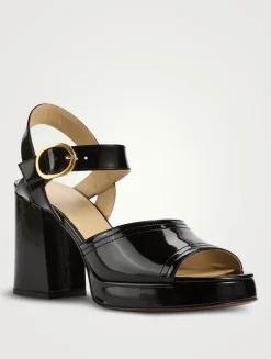 Fawcette Leather Platform Sandals